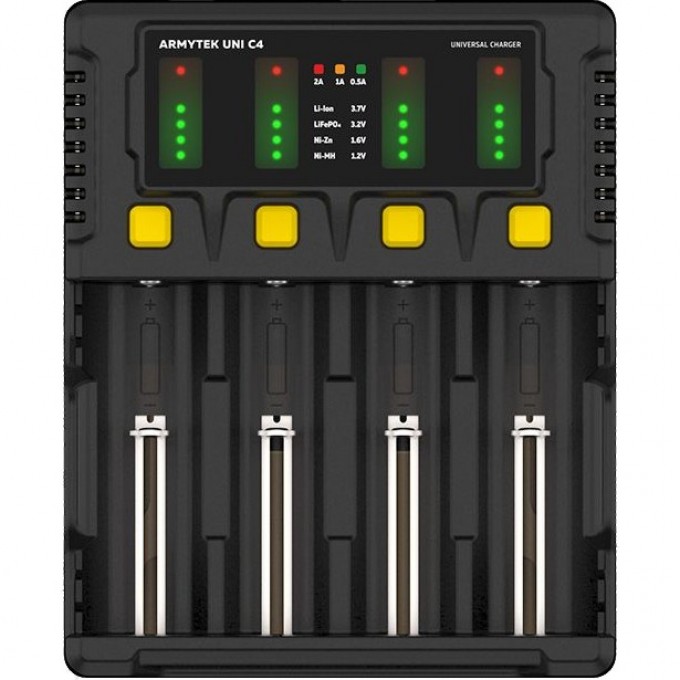 Универсальное зарядное устройство ARMYTEK UNI C4 A04501C
